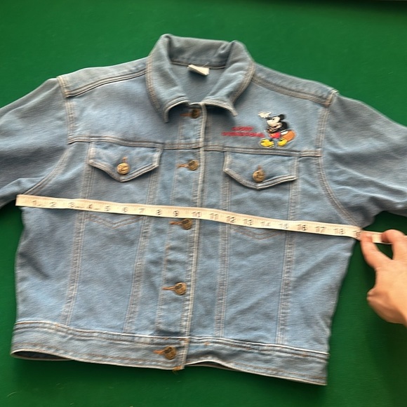 100% Cotton vintage Mickey international Jean jacket - Picture 12 of 15